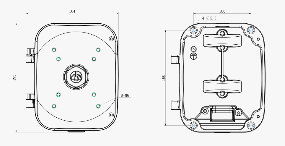 Монтажная коробка MS-A43
